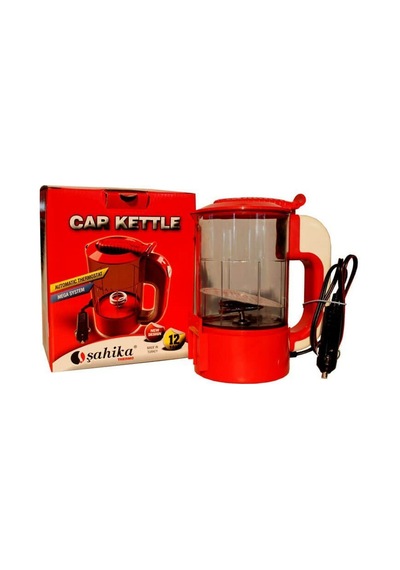 Şahika Otomatik Su Isıtıcısı 12v Plastik Araç Oto Kettle Çakmaklık Fişli