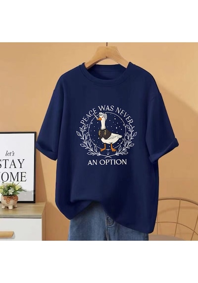 Flood Of Style Yaz Kaz Astarion Honk T-shirt Erkekler Kadınlar Açık Macera Unisex Boy Kısa Kollu T Shir Lacivert