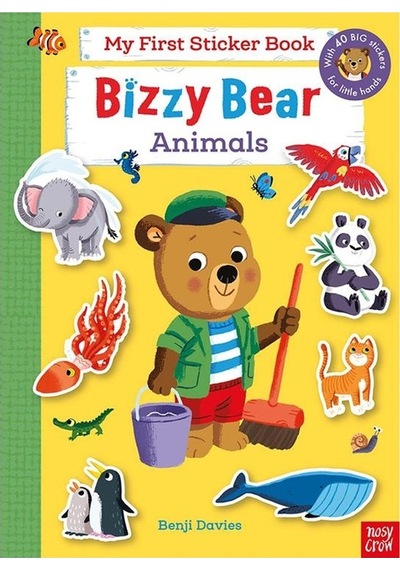 Nosy Crow Bizzy Bear - My First Sticker Book - Animals