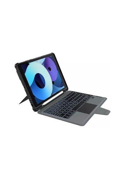 Nillkin Apple Uyumlu iPad  10.2 2019 /2021 Klavye Kılıf Set