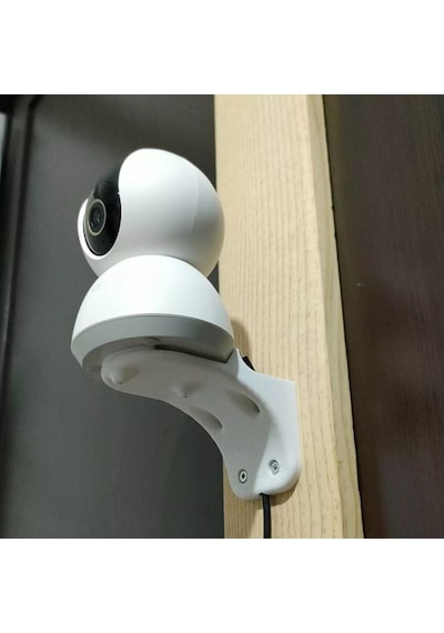 Xiaomi 360 Kamera Uyumlu Duvar Askısı Güvenlik Kamerası Duvar Standı Vida Ve Dübel Dahildir.