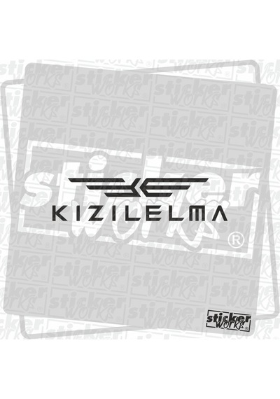 Kızılelma Hologram Sticker Siyah