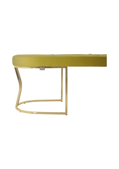 Viego Gold Collection- Hardal Kapitoneli Chester Model Puf & Bench & Koltuk & Uzun Makyaj Puff & Yatak Ucu
