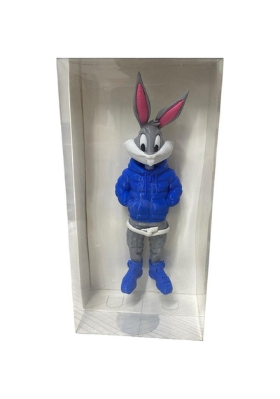 16 Cm Kolleksiyonluk Hediyelik Masa Üstü 3d Baskı Bugs Bunny Fiğür 6583