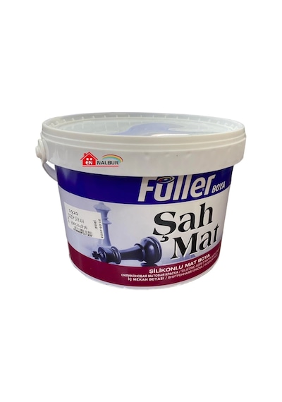 Füller Şahmat Silikonlu Mat İç Cephe 3,5 Kg Deep Siyah 0.20 L