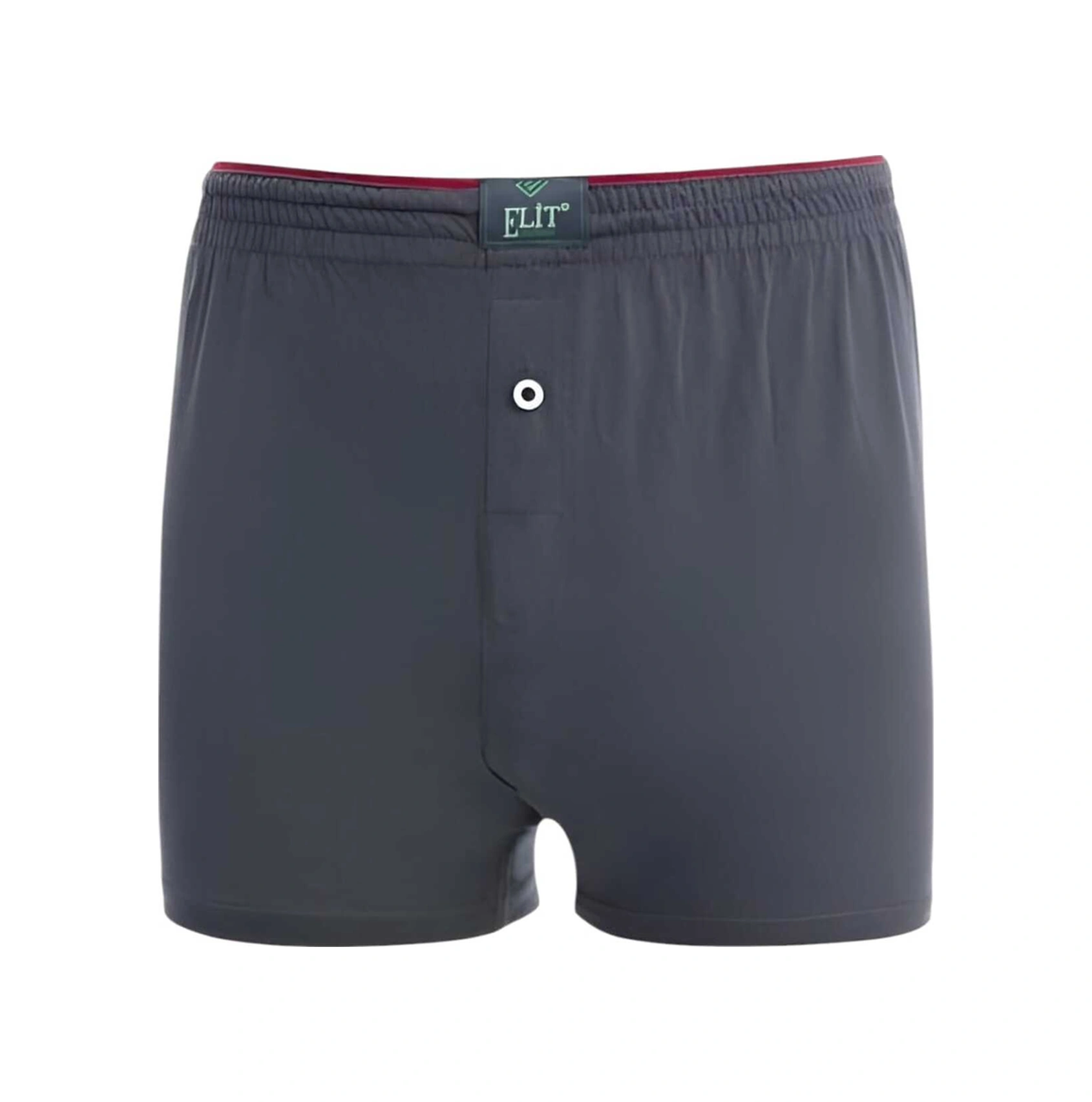 Tezzgelsin Erkek Pamuklu 3'lü Havlu Bel Boxer Füme