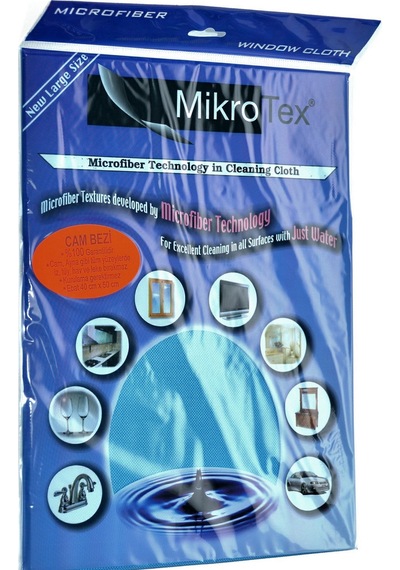 Mikrotex Çok Amaçlı Mikrofiber Cam Ve Temizlik Bezi 40X50 Cm. 2 Adet