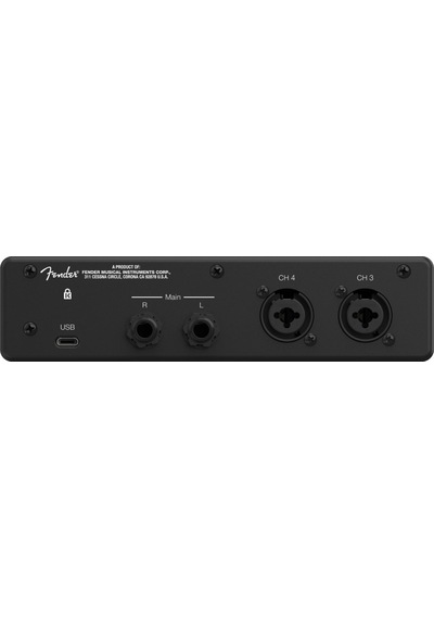 Fender Quantum Lt 4 Usb-c 4 X 2, 24-bit / 192 Khz Usb-c Ses Kartı