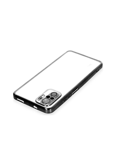 Ankaverse Redmi Note 10 Kılıf Lensli Silikon - Siyah