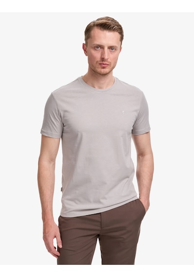 Pierre Cardin Erkek Gri Tişört Basic 50325307-vr024