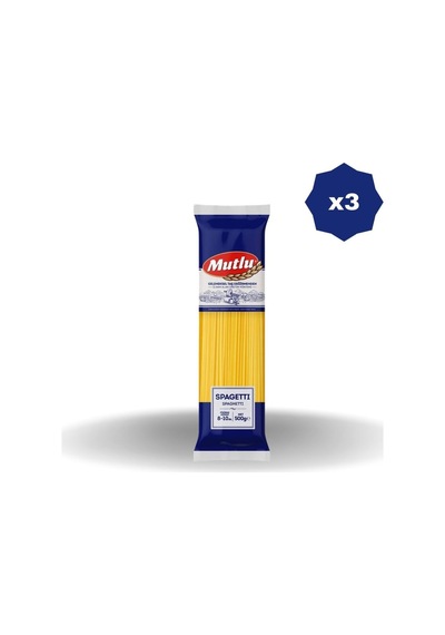 Spagetti Makarna 500 Gr X 3 Adet