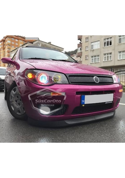 Fiat Albea 2002-2013 Uyumlu Üniversal Astra H Lip Esnek Ön Lip 2 Parça Tampon Altı Dil Karlık Ön Ek 00 Şüscaroto Aksesuar