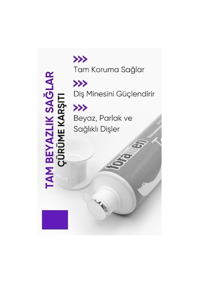 Whitening Beyazlatıcı Büyük Boy Diş Macunu 125 Gr Beyazlatma
