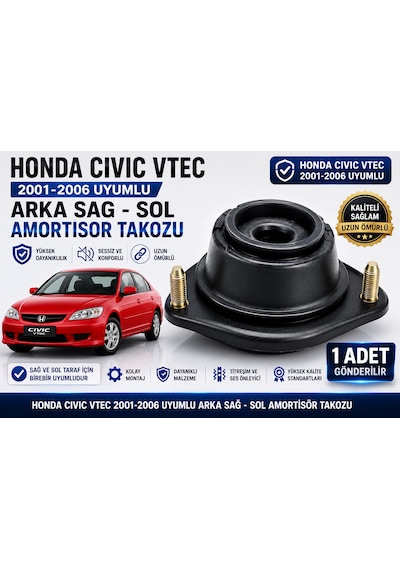 Honda Cıvıc Vtec 2001-2006 Uyumlu Arka Amortisör Takozu 1 Adet