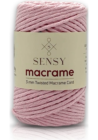 Sensy Premium Taranan Makrome Makrame Hobi Ipi Bebe Pembesi