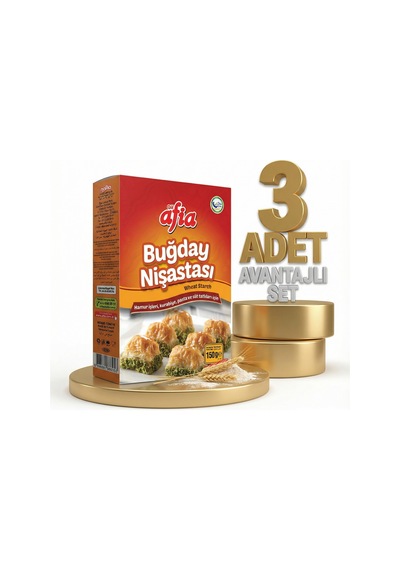 Afia Buğday Nişastası 3x150 Gr