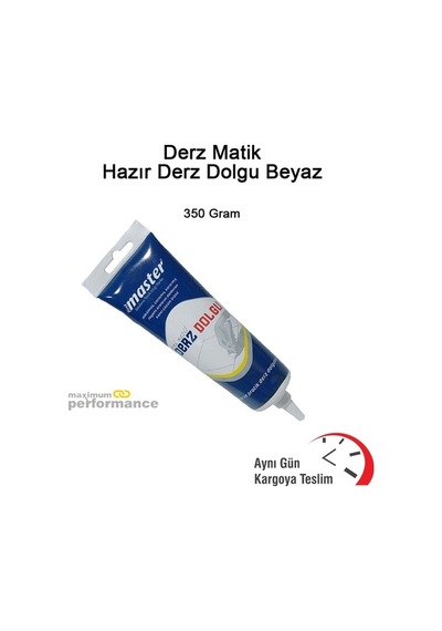 Master Derz Matik Hazır Derz Dolgu Beyaz 350 Gram (1-3-5 Adet) (536210930)