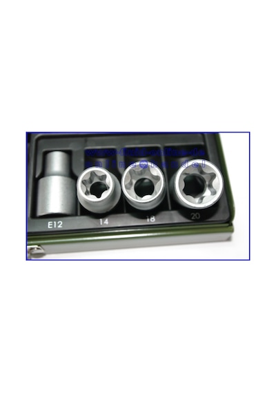 Proxxon 23102 Torx Somun Lokma Anahtarı Özel Set 24 Parça Set