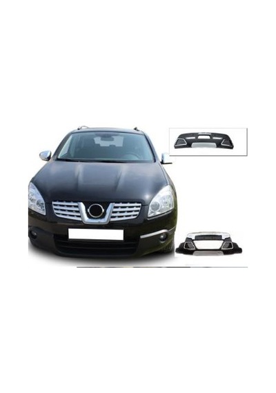 Nissan Qashqai Uyumlu 2006 2010 Ön Arka Tampon Koruyucu Difüzör