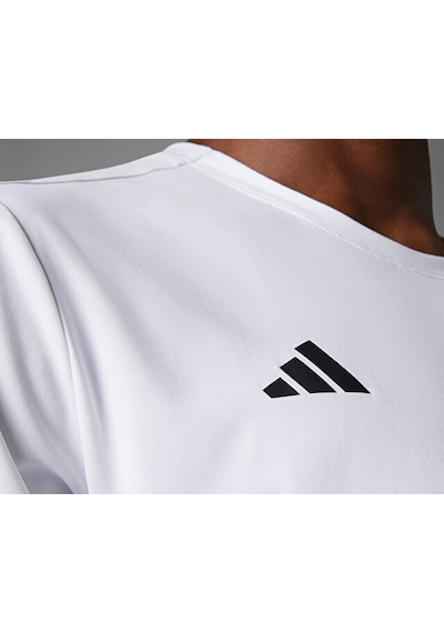 Adidas Adızero Essentıals Tee Erkek Koşu Tişörtü In1157 Beyaz