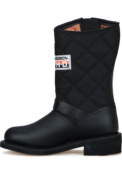 Harley Davidson Harley-Davidson Loconia 644 Hakiki Deri Black Yağlı Deri Unisex Ç Siyah