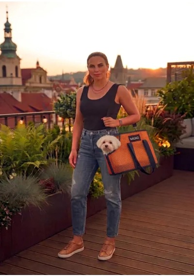 Tr Kedi Ve Köpek Taşıma Çantası, Dns008 Model, Turuncu