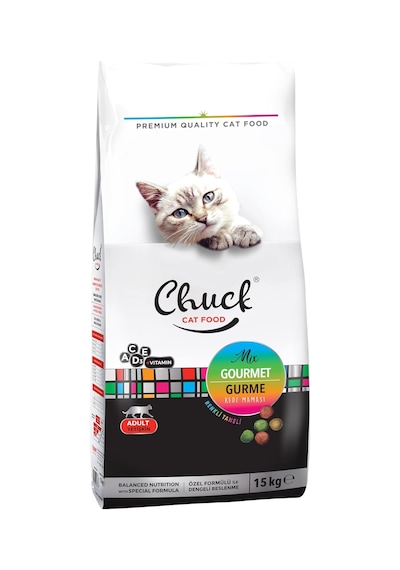 15 Kg Yetişkin Kuru Mama, Kedi, Gourmet