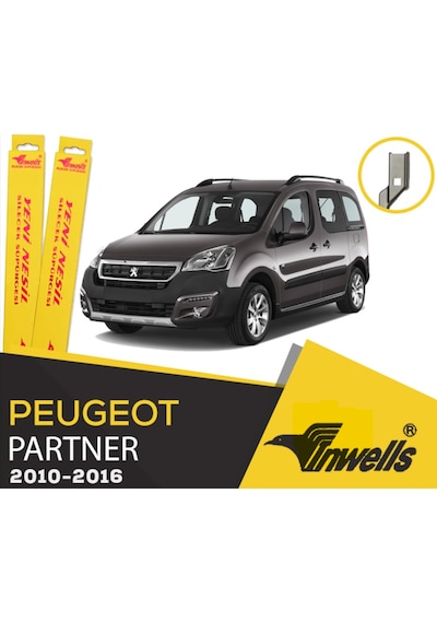 Peugeot Partner Muz Silecek Takımı 2010-2016 İnwells
