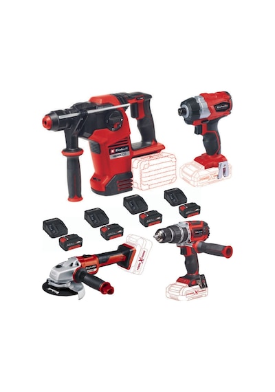 Einhell TE-CI BL TP-CD 18/60 Li-i bl HEROCCO 36/28  Axxio 4x4 SET