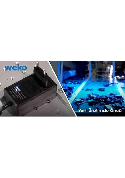 Weko 7.8volt 3amper 3.5x1.35 Uçlu Plastik Yazar Kasa Adaptörü