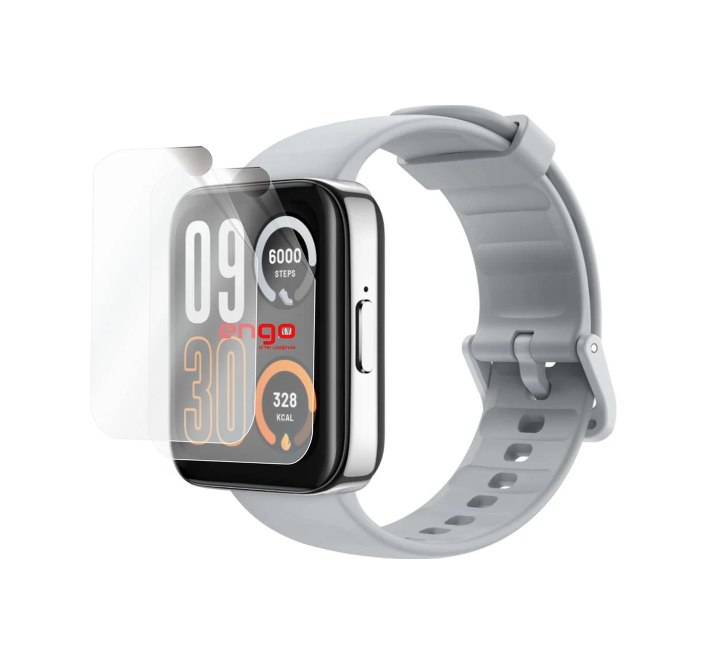Realme Watch 3 Pro Ekran Koruyucu Tpu Film Şeffaf 2 Adet