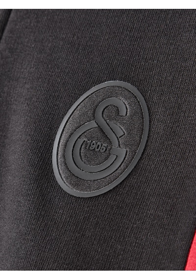 Gsstore Galatasaray Erkek Yarım Zip Hoodie E252116 Siyah