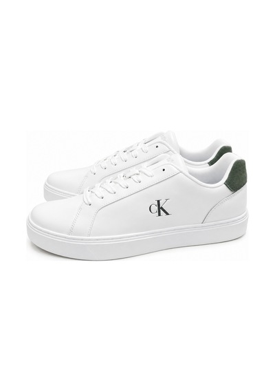 Calvin Klein Classıc Cupsole Lace, 0le Beyaz Erkek Spor Ayakkabı