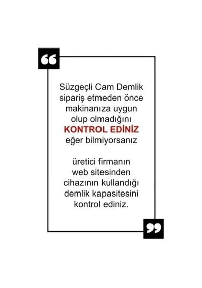Krd Süzgeçli Cam Demlik 900 Ml. Tea Pot - Çay Makinası Üst Demliği Siyah