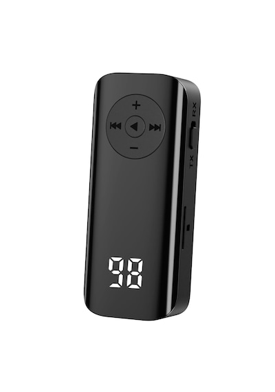Forzacase Bluetooth 5.3 Ses Alıcı Verici Aux Kablosuz Audio Adaptör, Araç Ve Tv Uyumlu - Fc1196 1 Adet