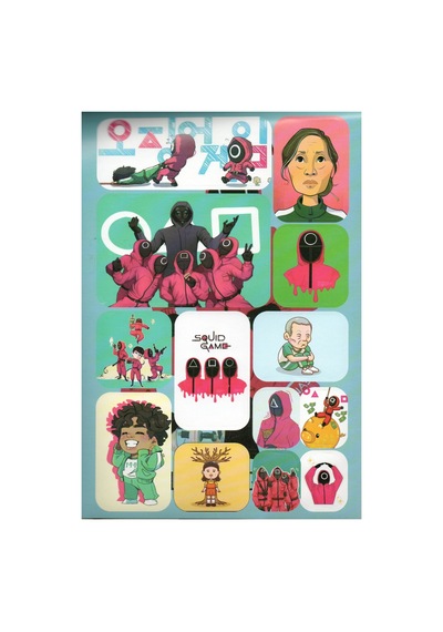 Squid Game Sticker Albümü Diğer