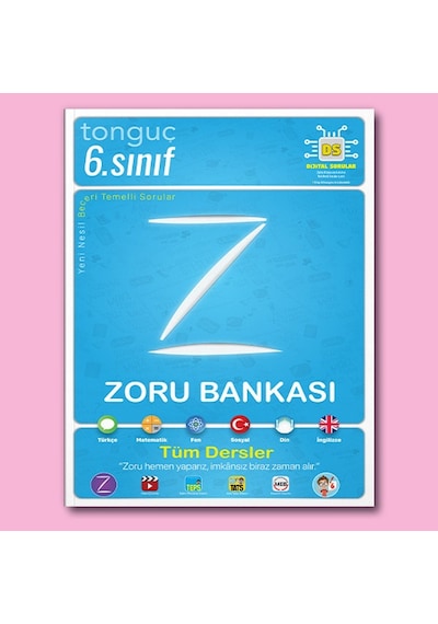 Tonguç Yayınları 6.sınıf Tüm Dersler Zoru Bankası