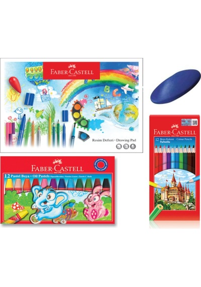 Faber-castell Boyama Seti Mavi