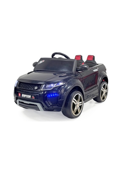 Raptor Gt Siyah Uzaktan Kumandalı 4x2 12 Volt Akülü Araba - Rc Land Rover Akülü Araba Range Rover Çok Renkli