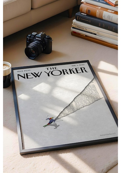 The New Yorker Çerçeveli Tablo February 4 2013