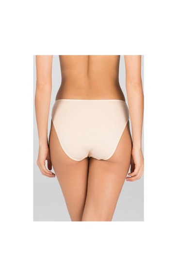 Kom Kadın BK10131 Basic 2'li Pamuk-Modal Slip Külot Beyaz Kom Kadın BK10131 Basic 2'li Pamuk-Modal Slip Külot Beyaz