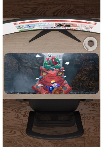 Naruto Anime V4 - 70x30 Xl Gaming Kauçuk Kaymaz Taban Mouse Pad Fare Altlığı