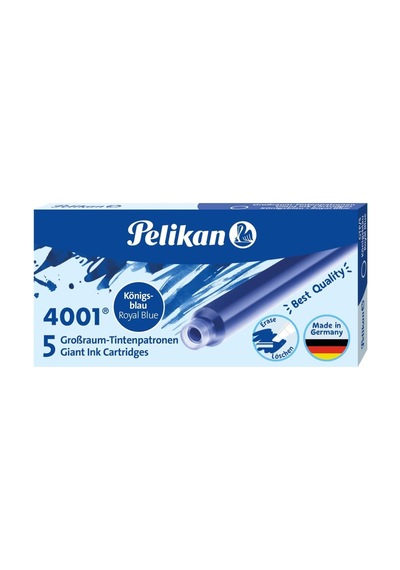 Pelikan 5'li Gtp5 Uzun Kartuş Royal Blue