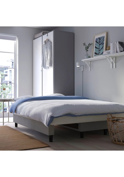 Ikea Gri Rahat Kanepe - 3'lü Yataklı Kanepe