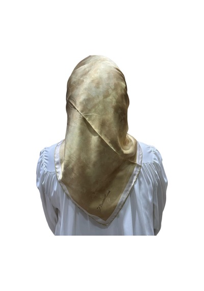 Piramit 90 X 90 Dj Luxer Rayon Eşarp-5972-2 - 90 X 90 / 18 Gold