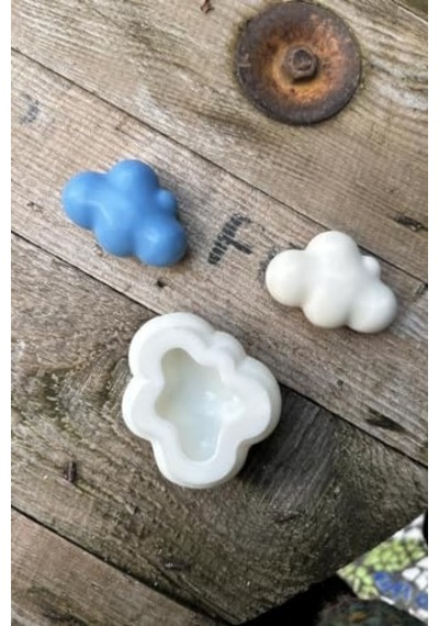 Bubble Bulut 3d Mum Kalıbı Silikon