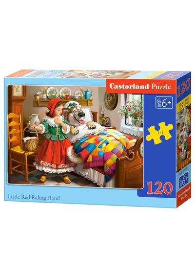Castorland 120 Parça Krımızı Başlıklı Kız Puzzle