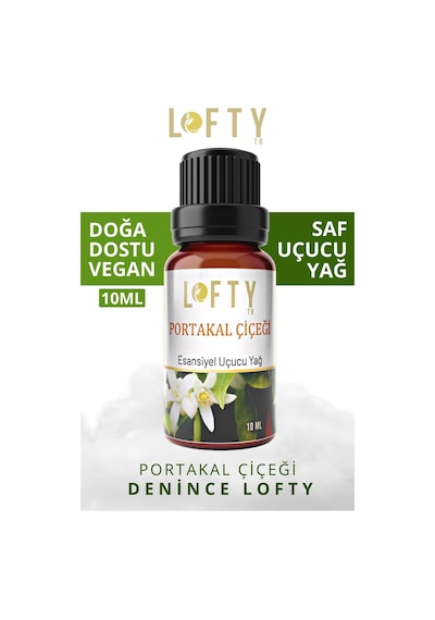 Lofty Portakal Çiçeği Uçucu Yağ Buhurdanlık Esansı 10 ML