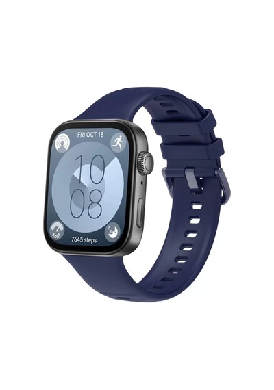 Newface Huawei Watch Fit 3 Klasik Kordon - Lacivert