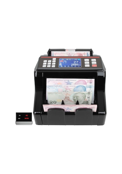 Baove GB8200B Karışık Para Sayma Makinesi - Sahte  Para Yakalama - TL, Euro, Usd + Müşteri Ekranı